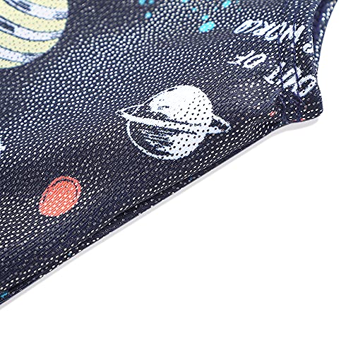 Image of HOZIY Girls Gymnastics Leotards for Kids Tumbling Outfits Biketard Sparkle Adorable Pattern