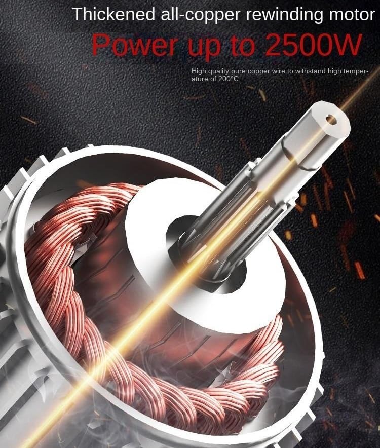 Image of Micro Electric Hoist Winch, Household Small Crane Hoist for Construction, Decoration (Pa1200)