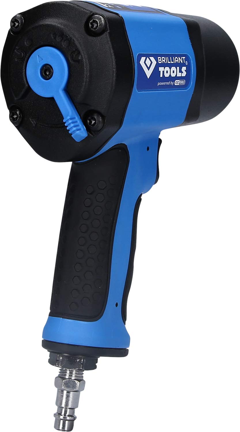 BRILLIANT TOOLS BT160100 1/2" Pneumatyczny klucz udarowy, 1.450 Nm [Powered by KS TOOLS]