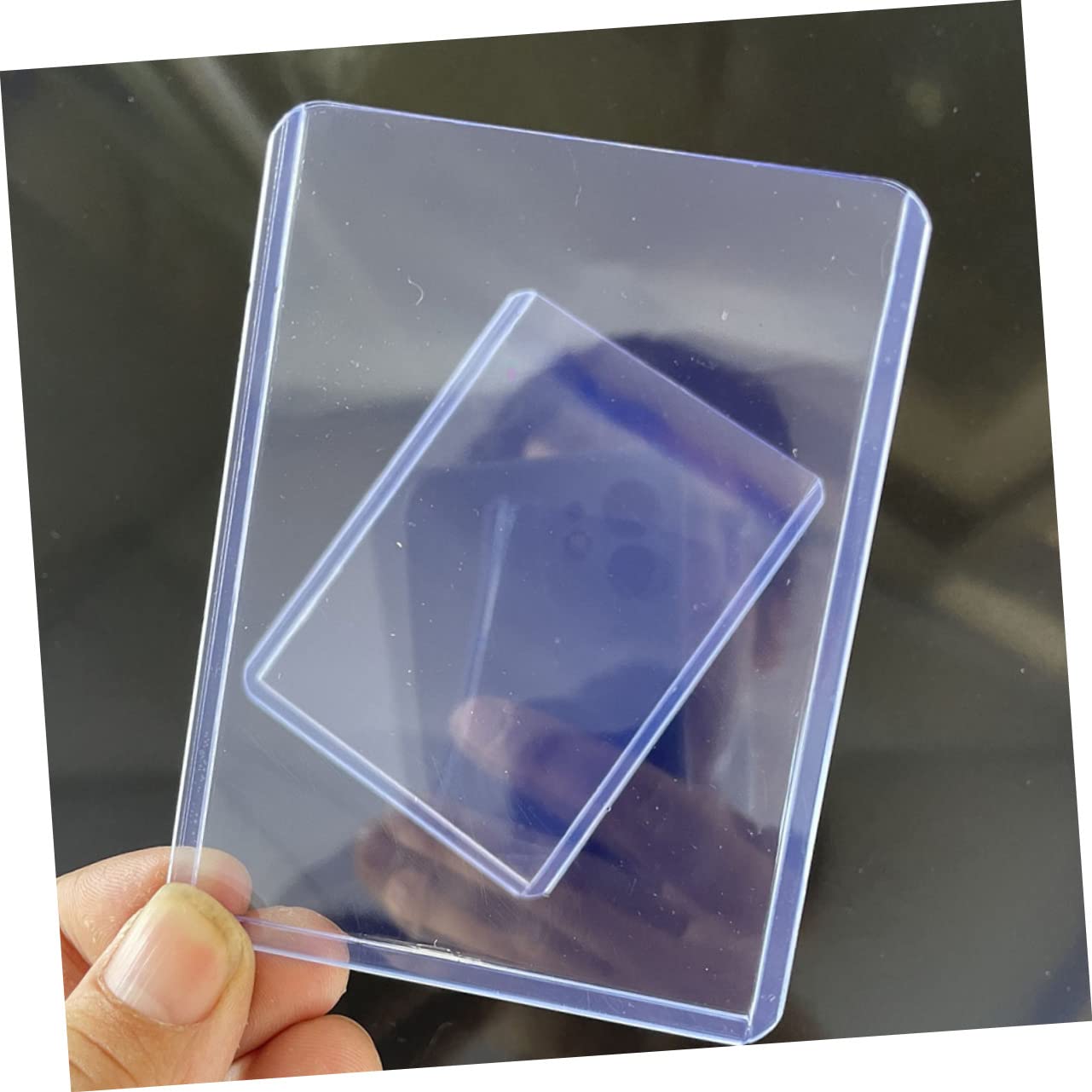 UPKOCH 100stücke Transparente Kartenhüllen Aus Pvc Für Spielkarten Sammelkarten Schutzhüllen Kratzfeste Kartenhüllen Durchsichtige Kartenpräsentationshüllen