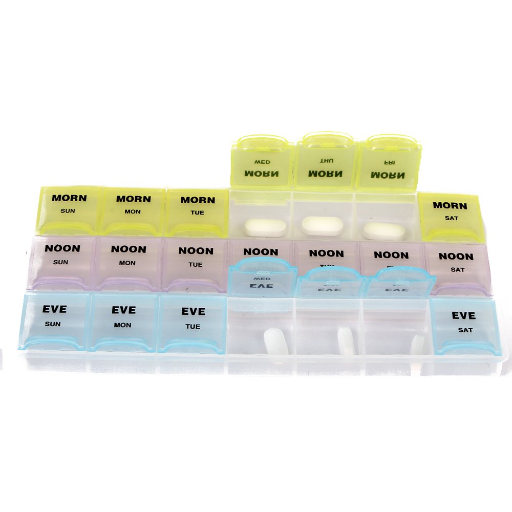 Aktive Life Weekly Pill Planner