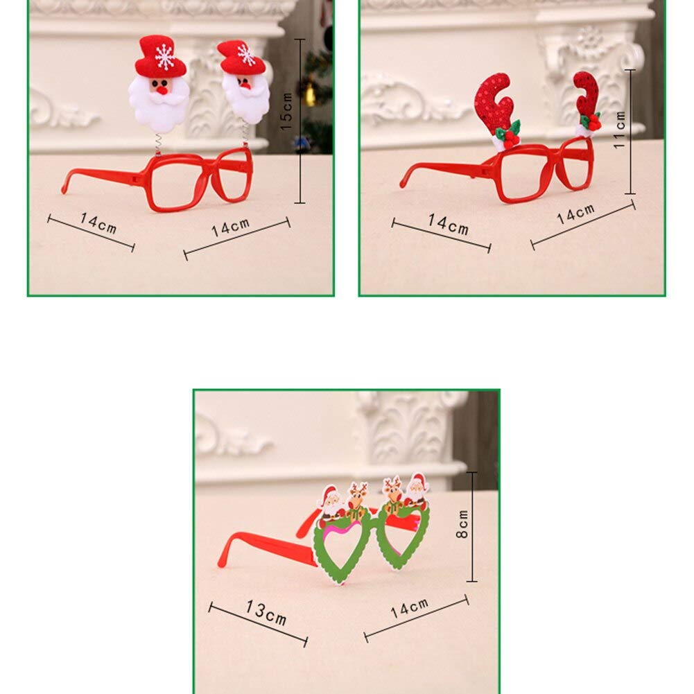 Nestroots Plastic Party Glasses Christma (Red_14 Cm ) Pack Of 5 - Image 4 thumbnail