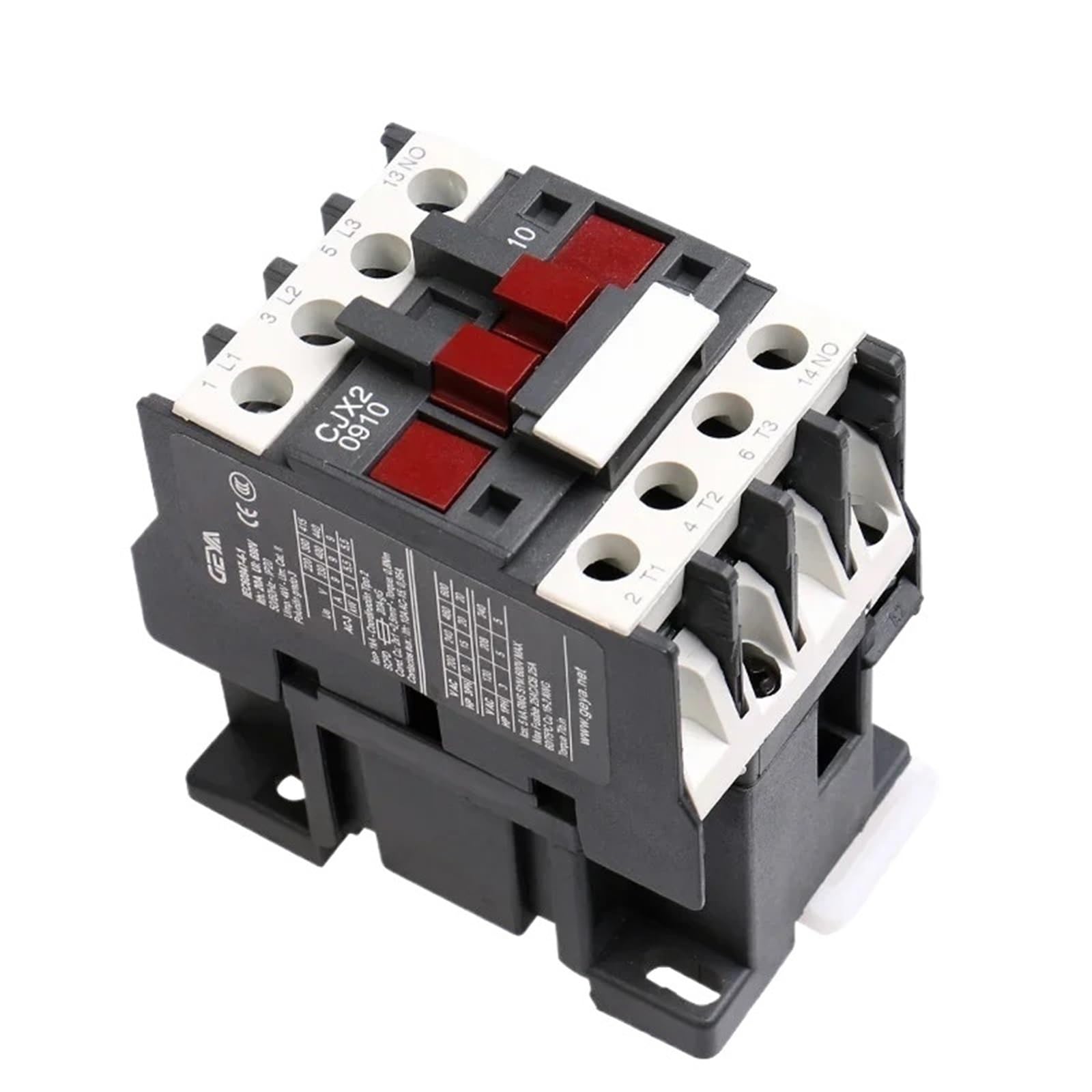 CSKWLLNBC CJX2-0910 Din Rail Magnetic Contactor 220V or 380VAC 3Pole 9A 1NO LC1D-09