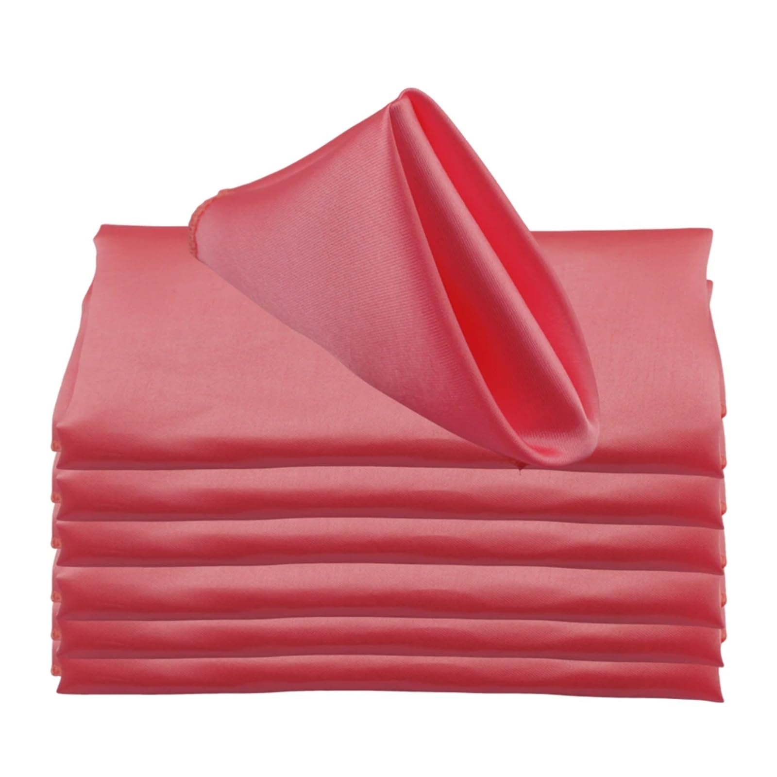Cloth Napkins 30pcs 30cm Satin Square Napkins Handkerchief Table Dinner Napkin For Wedding Party Decoration Birthday Christmas Cloth