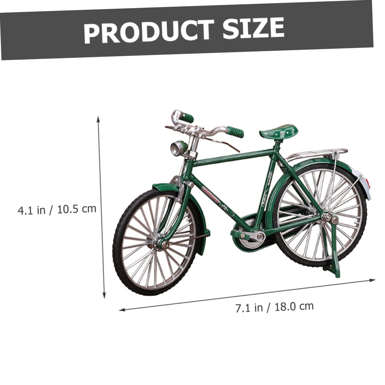 Amazon.co.jp: Lurrose レトロ風自転車模型 装飾品 チュアバイク 