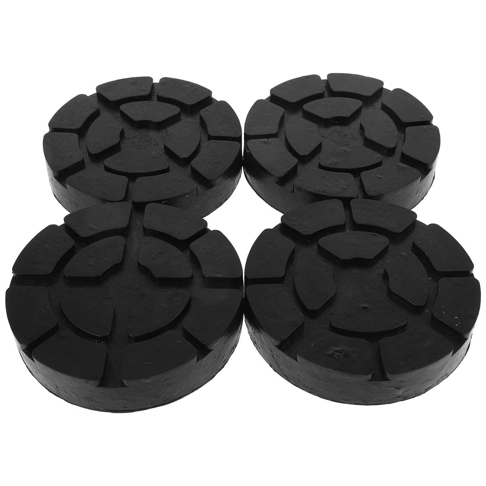 VALICLUD 4 Stück Gummiauflage Für Wagenheber Geschlitzt Rutschfeste Wagenheberadapter Für Kfz Hebebühnen Langlebige Gummipads Für Fahrzeughebebühne Vielseitiges Hebezubehör Für Werkstatt Und Garage