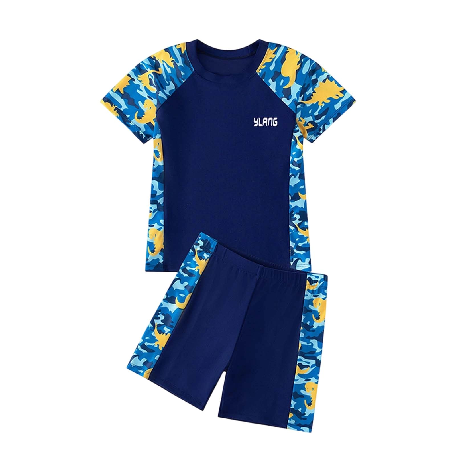 Costumi da Bagno Bikini Due Pezzi Stampati per Bambine 8-12 Anni