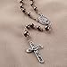 Autom Car Rosary - 12 Rearview Mirror Prayer Beads with St Joseph Medal and Tassel, 11