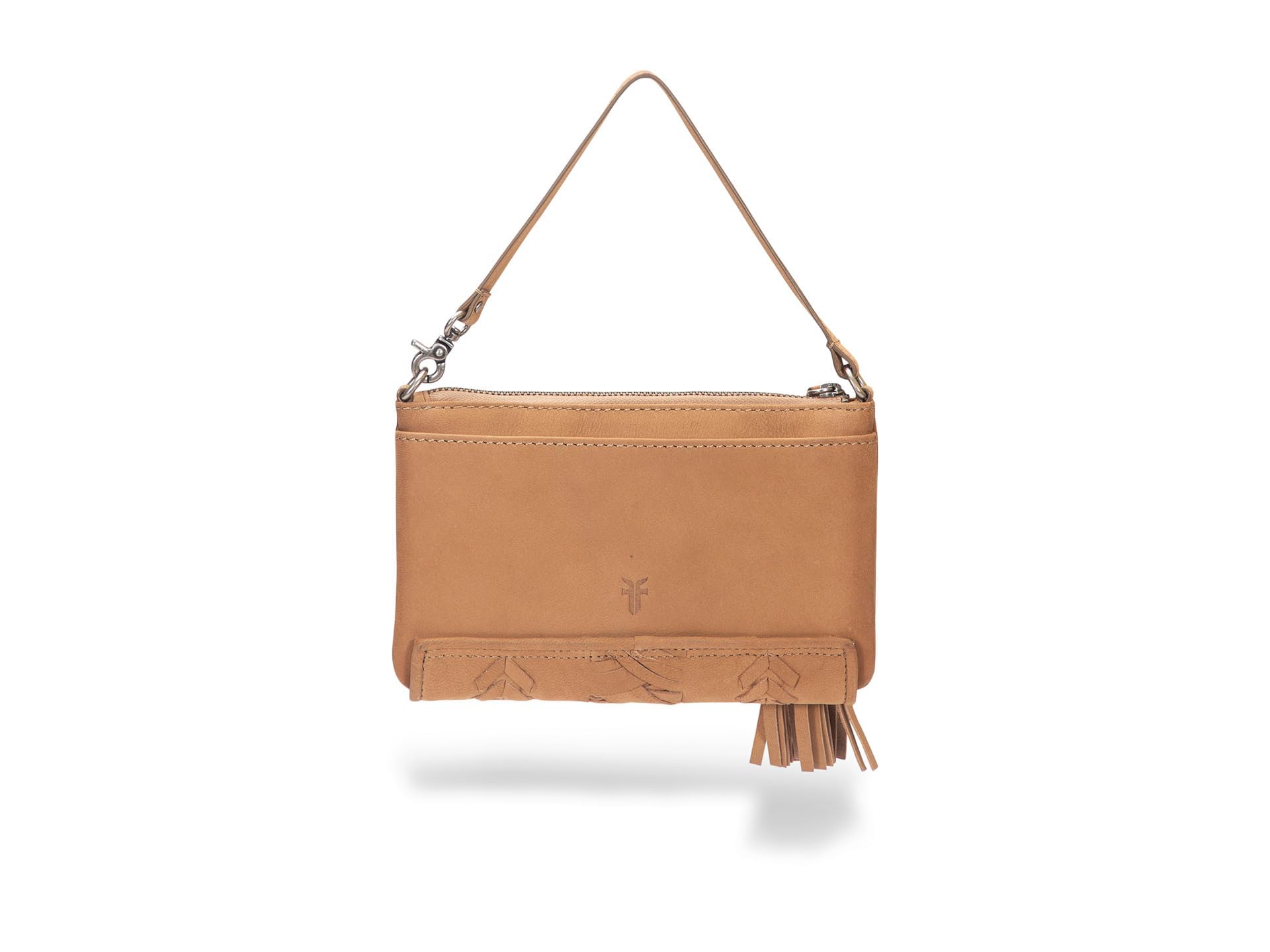 Frye Savannah Convertible Wristlet Wallet, Beige