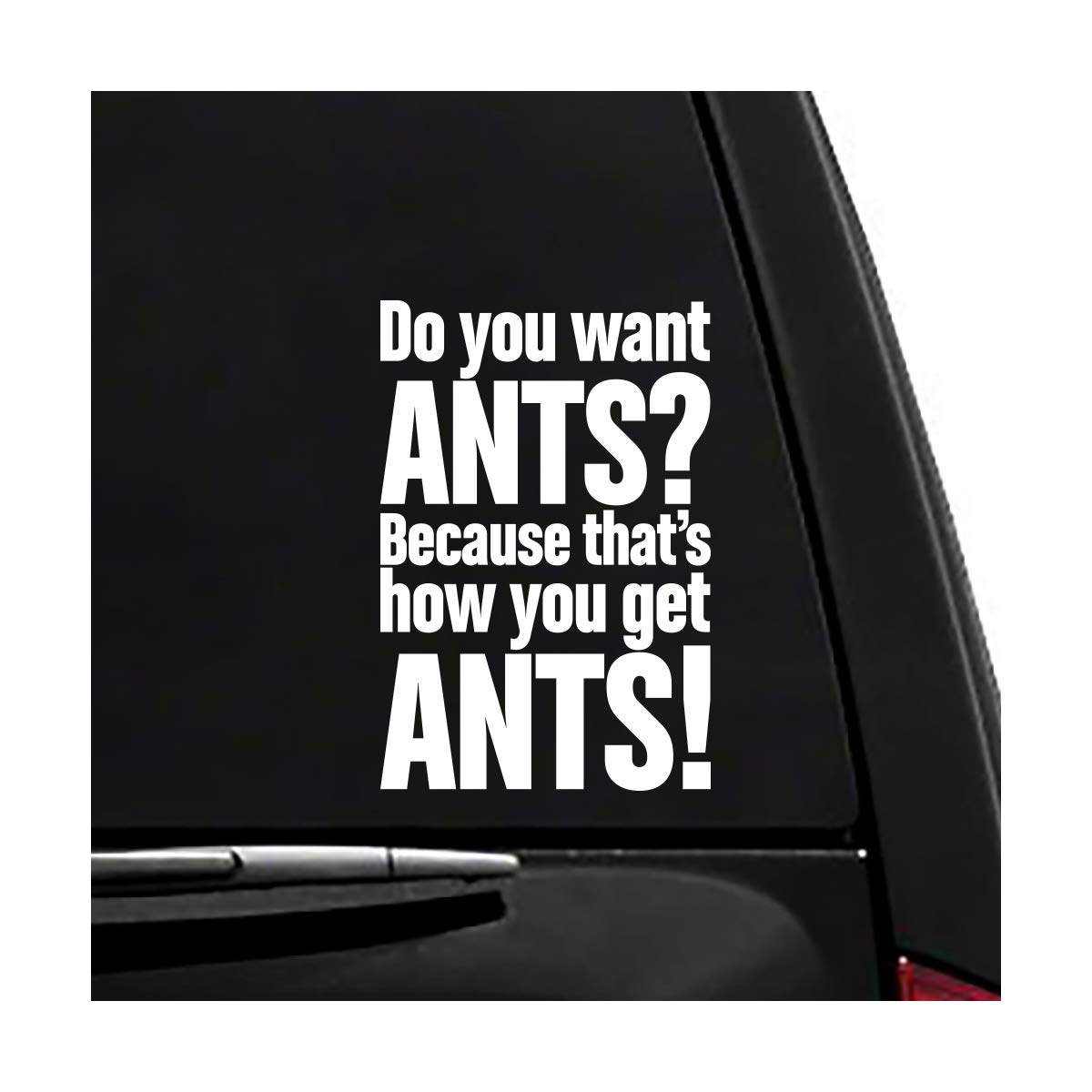 Amazon Com Do You Want Ants Archer Vinyl Vehicle Sticker Electronics