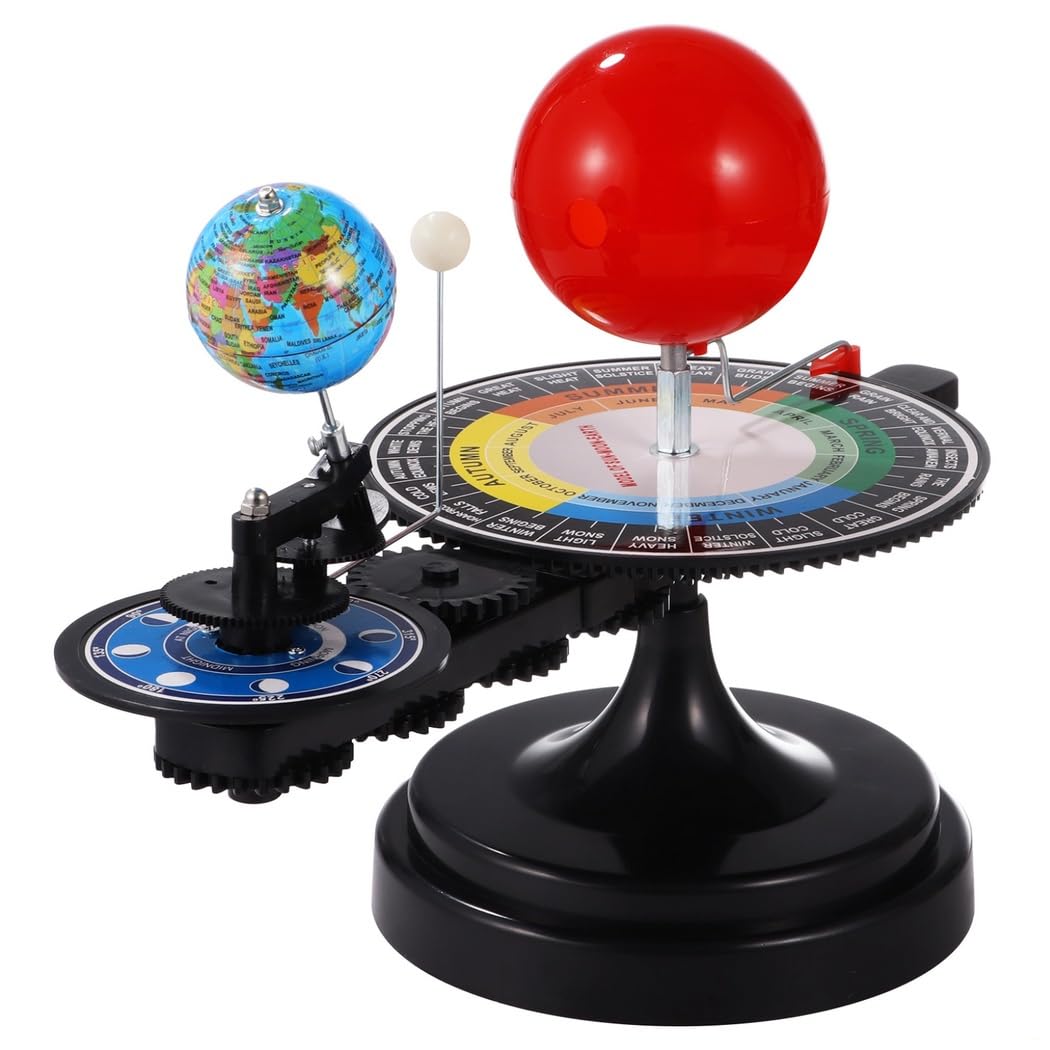 Sun Earth Moon Orbital Model, zestaw do eksperymentów naukowych, model edukacyjny planetarium, model nauczania ze światłem, zestaw modeli układu słonecznego, prezent astronomiczny dla