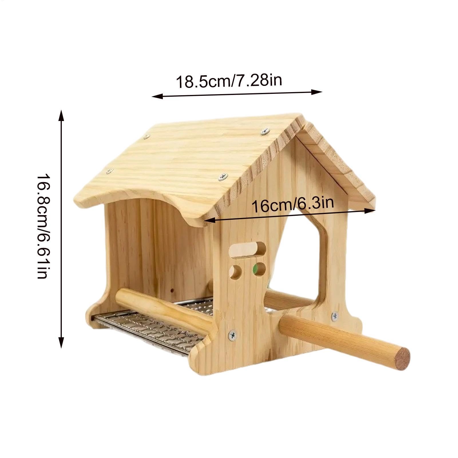 Maison À Oiseaux Nid De Reproduction En Bois Naturel