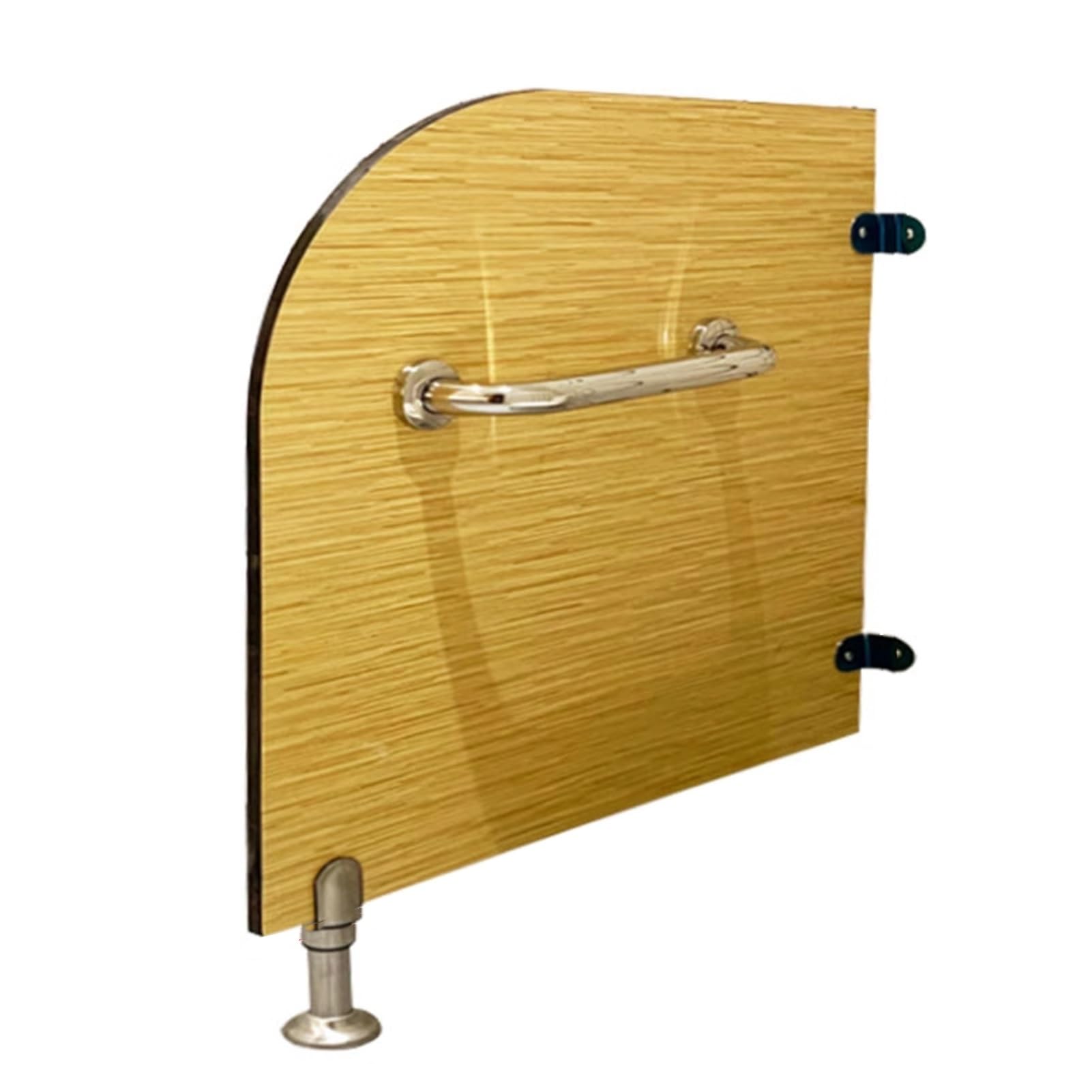 GJZQDKX Urinal for Kindergarten and Public Places Waterproof Urinal Divider Partition Wall Mounted Toilet Baffle 23.6x23.6in Pack of 2