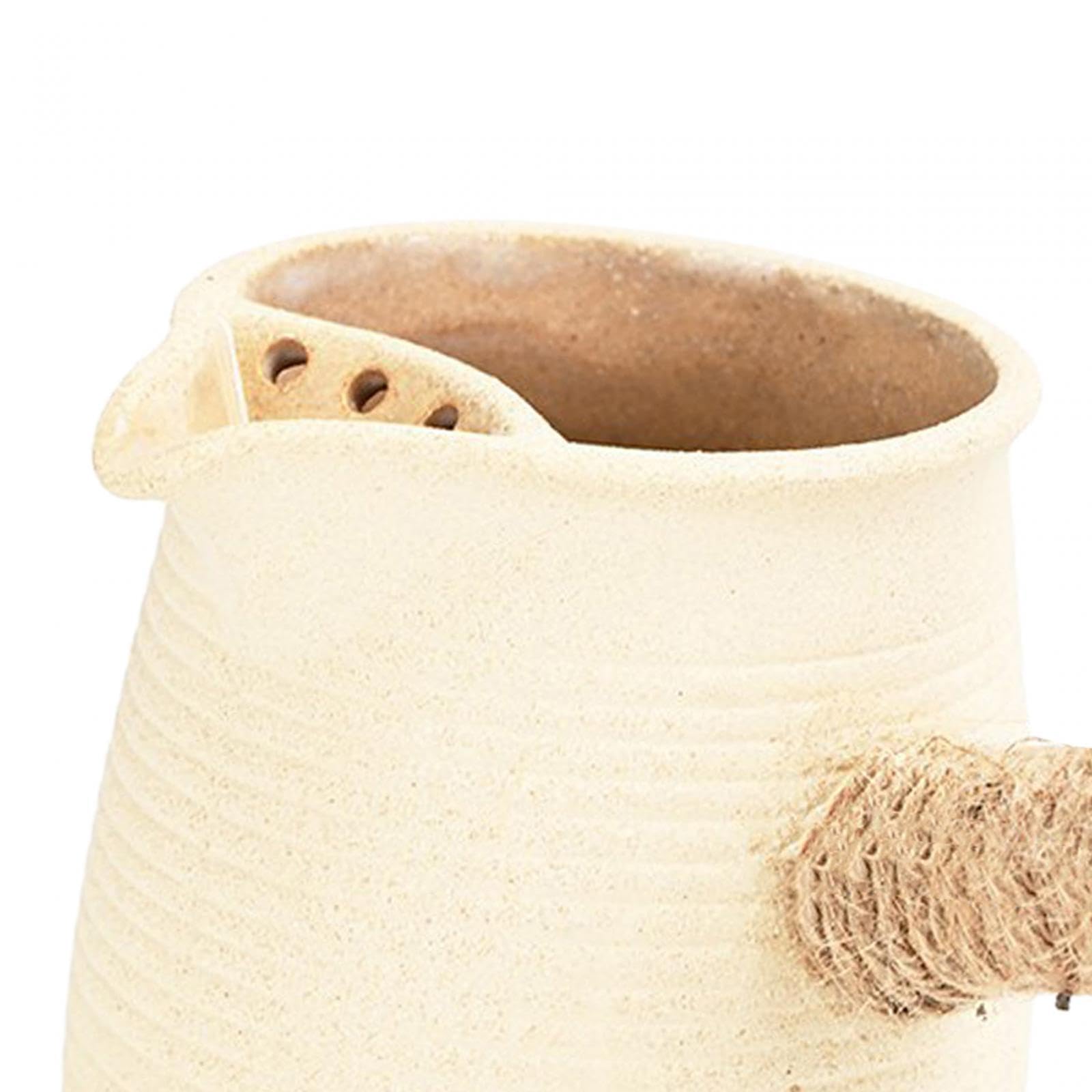 550ml Teapot with Tea Filter Durable for Hiking Valentines Day Gifts Kitchen Beige-image-4
