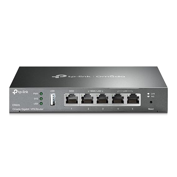 TP-Link TL-R605 SafeStream Gigabit Multi-WAN VPN Router