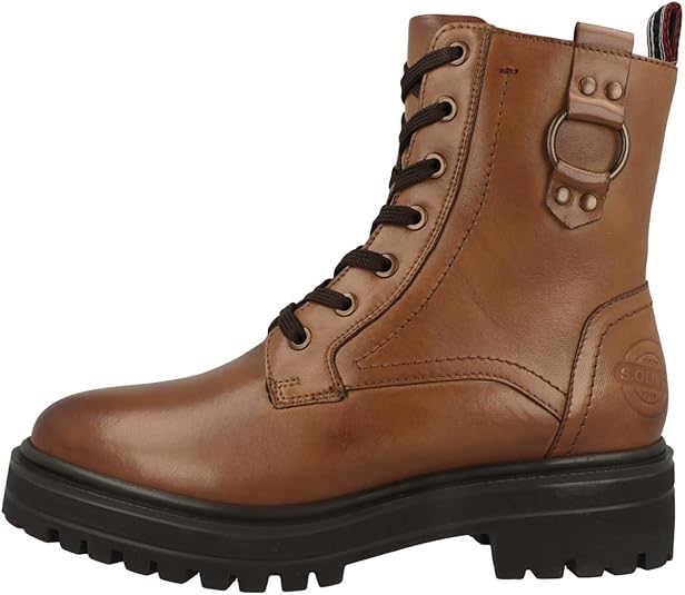 S.Oliver - Botas De Encaje Para Mujer 5-25221-43, Bronce