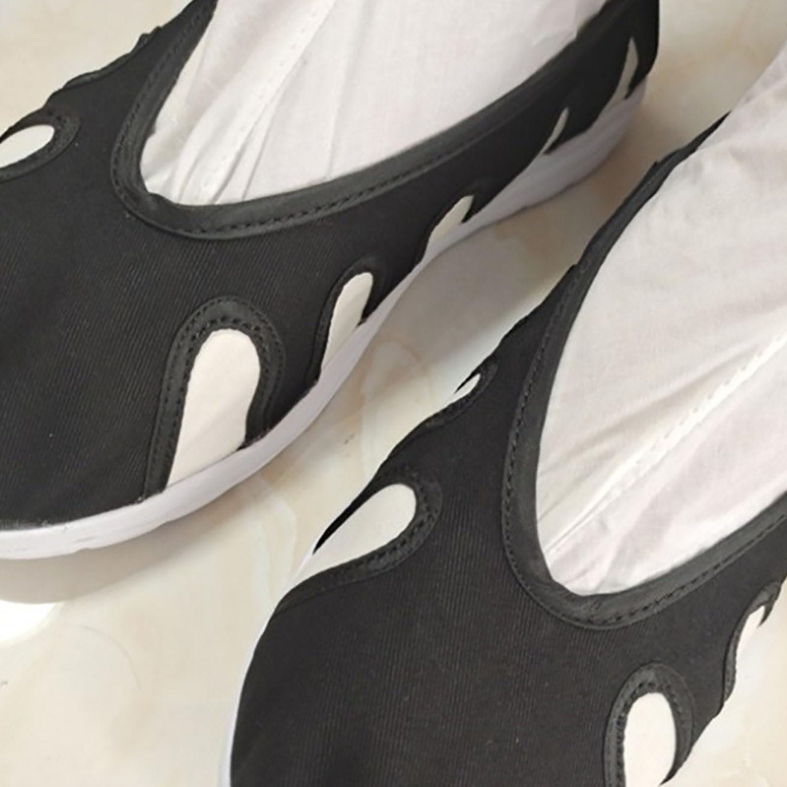 Tai Chi Scarpe Leggerissime Kung Fu Arti Marziali per Uomo E Donna con Suola Antiscivolo, Calzata Comoda, Taoiste per Istruttori di Qigong