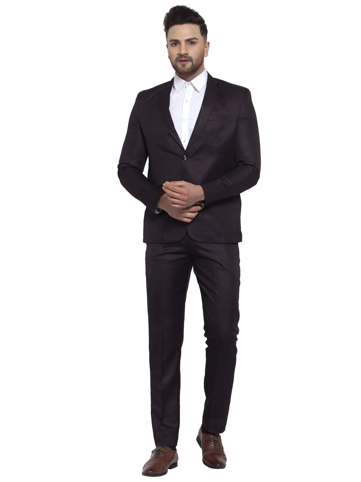 wintage Men's Poly Blend Wedding and Evening 2 Pc Suit-picture-22