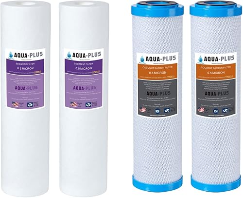 Aqua-Plus 2 Set Water Filter Cartridges