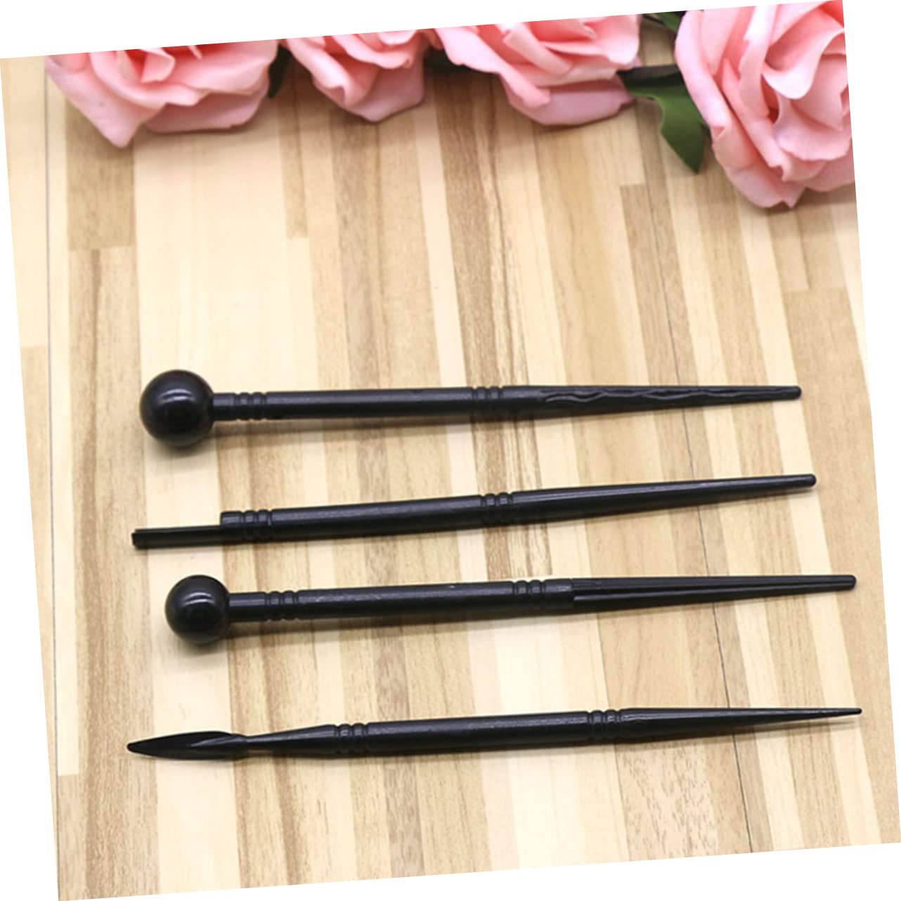 Artibetter 4Pcs Clay Sculpting Tools Set for Pottery Carving Easy to Use Modeling Tools for Adults for Shaping Detailing