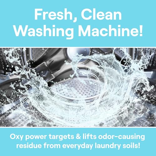 seventh generation washing machine cleaner 6 count free amp clear targets odor-causing residue powered by oxy power 42 oz