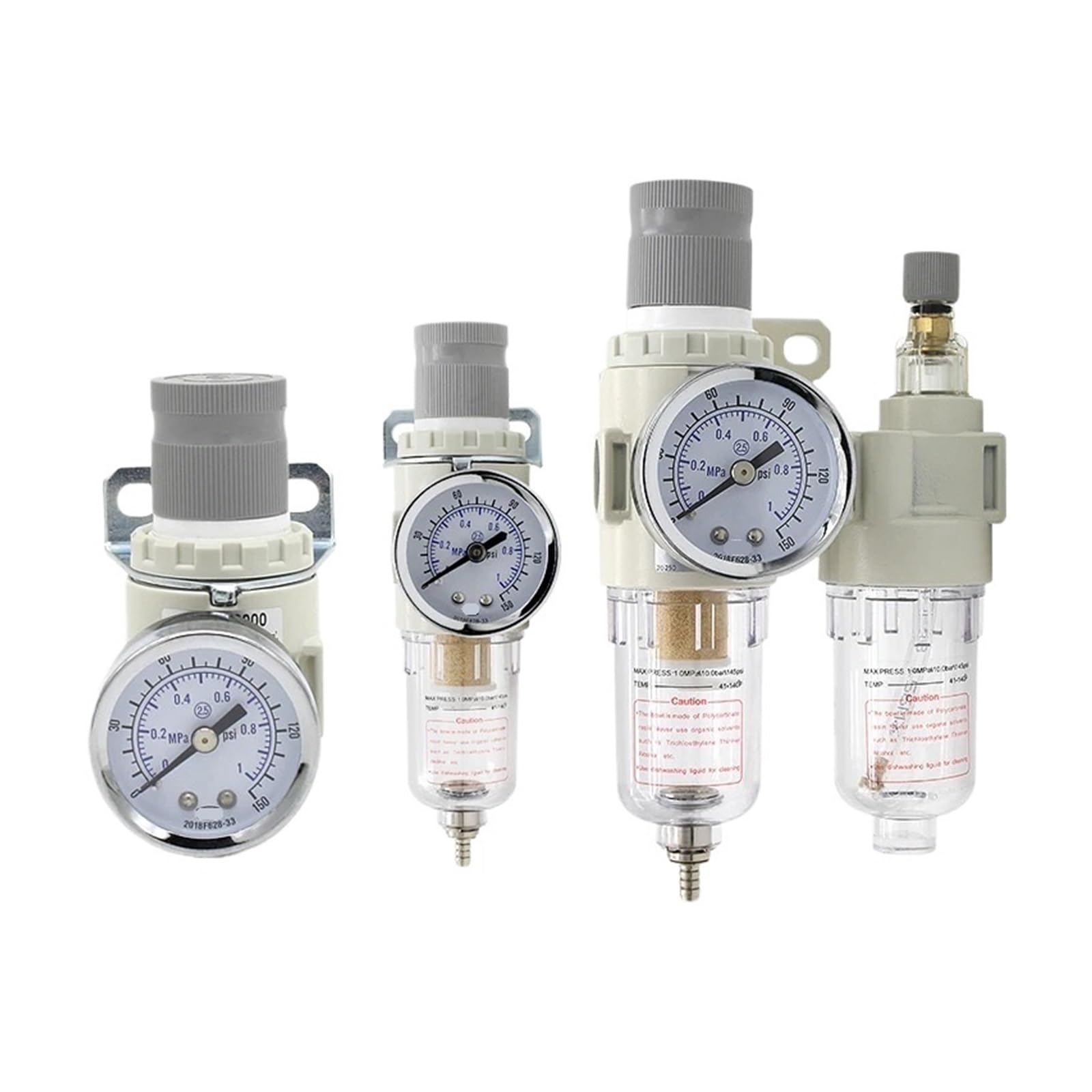 Cleufwko One Color 1Pcs Ar2000 Afr2000 Afc2000 Aw2000 Air Compressor Air Pump Pressure Regulating Valve Separator Filter Air Source Processor(A)