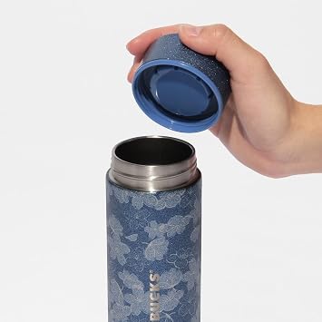 Starbucks Sakura 2025 Stainless Steel Bottle, Glitter, Night Blue, 12.0 fl oz 355 ml Tumbler, Coffee, Stubba, Sparkling, Cute, Stylish, Birthday, Present, Water Bottle
