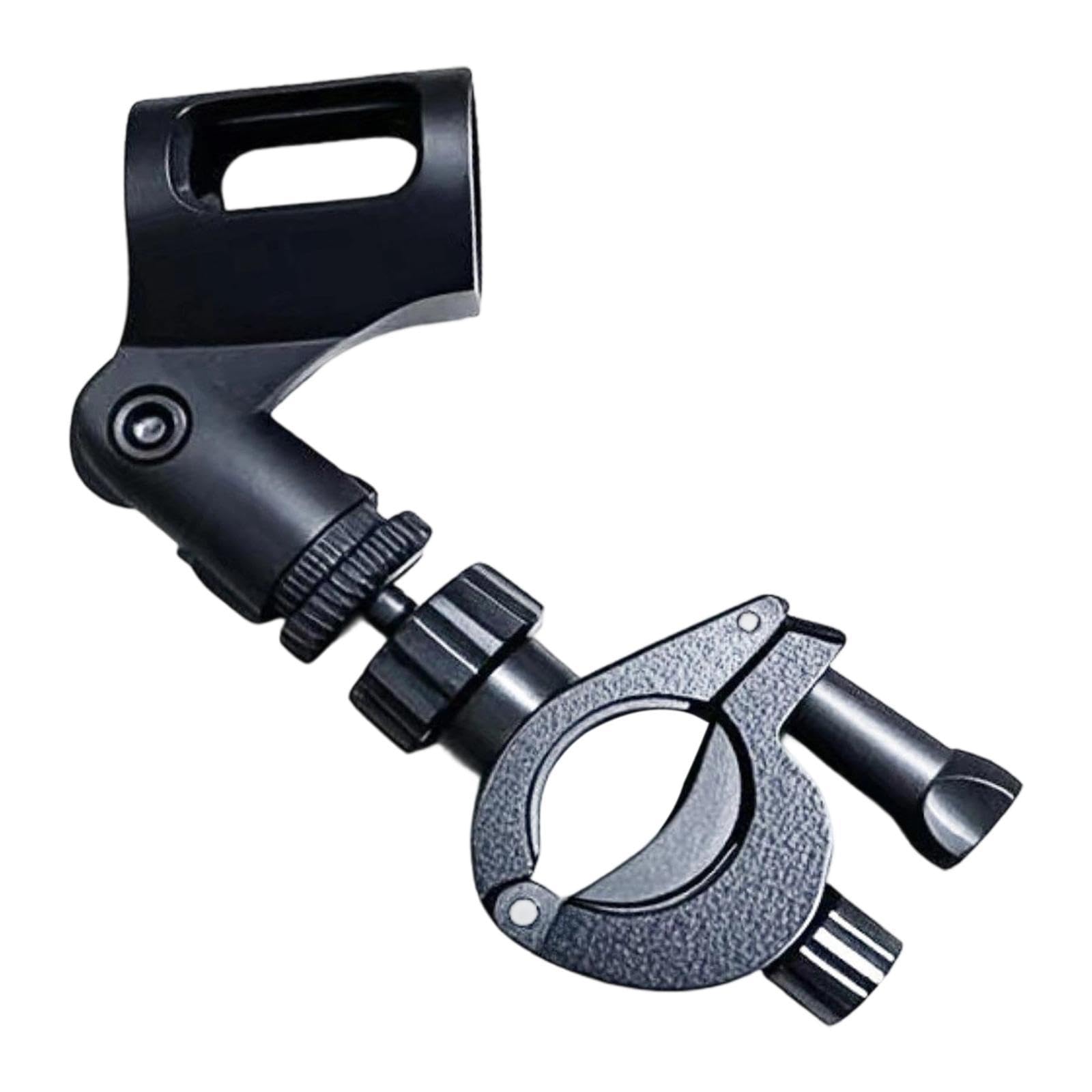 SECRET DESIRE Mic Clip Holder Podcasting Practice Trumpet Microphone Clamp Mount Style B-image-13