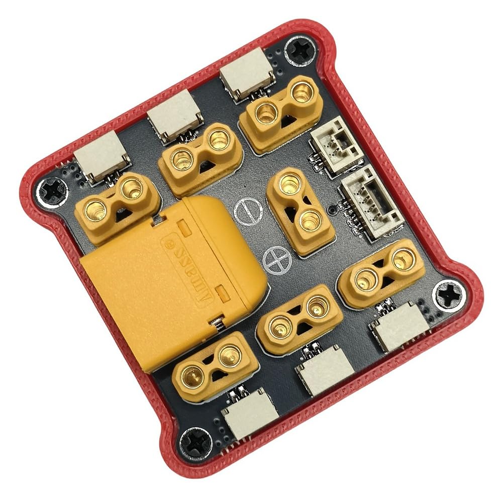 Pinafresa to XT30 PDB Multi-Port Power Distribution Board GH1.25 Signal Interface for RC for Boat Car Models CAN Bus Hub Board