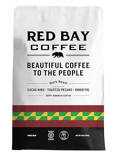 Miniatura 7 de Red Bay Coffee Ocho Libre Decaf Café Granos de café - Granos de café café descafeinado - Granos de café expreso de comercio directo - Bolsa