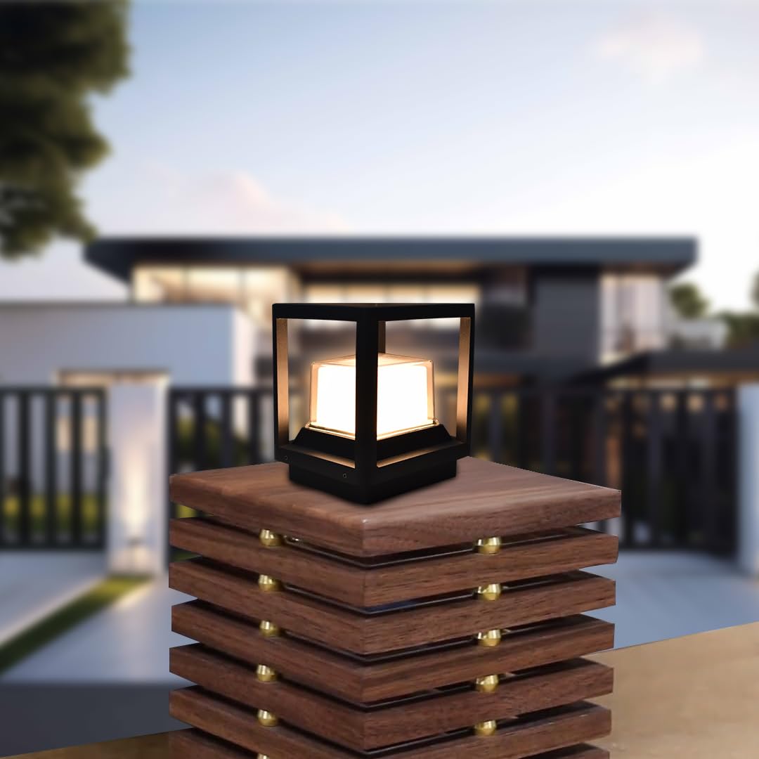 Forus Gate Lamp - Unbreakable Outdoor Post Light -16 Forus Gate Lamp - Unbreakable Outdoor Post Light -16