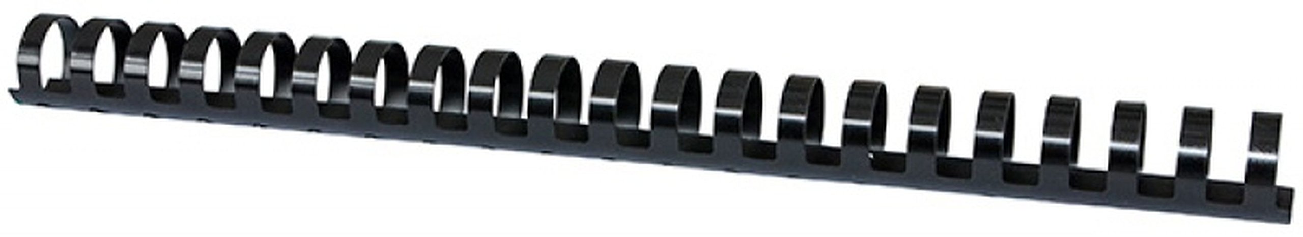 Grzbiety do bindowania Office Products A4 22 mm plastikowe 50 sztuk czarne