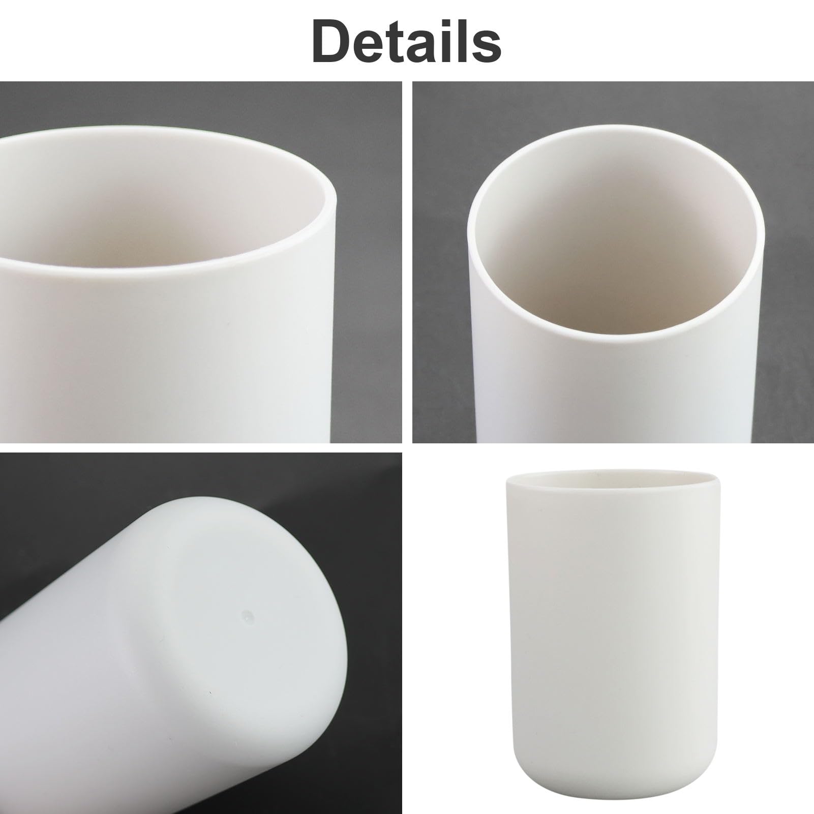 2 Pcs Porta Spazzolino Da Denti Spazzolini Bagno