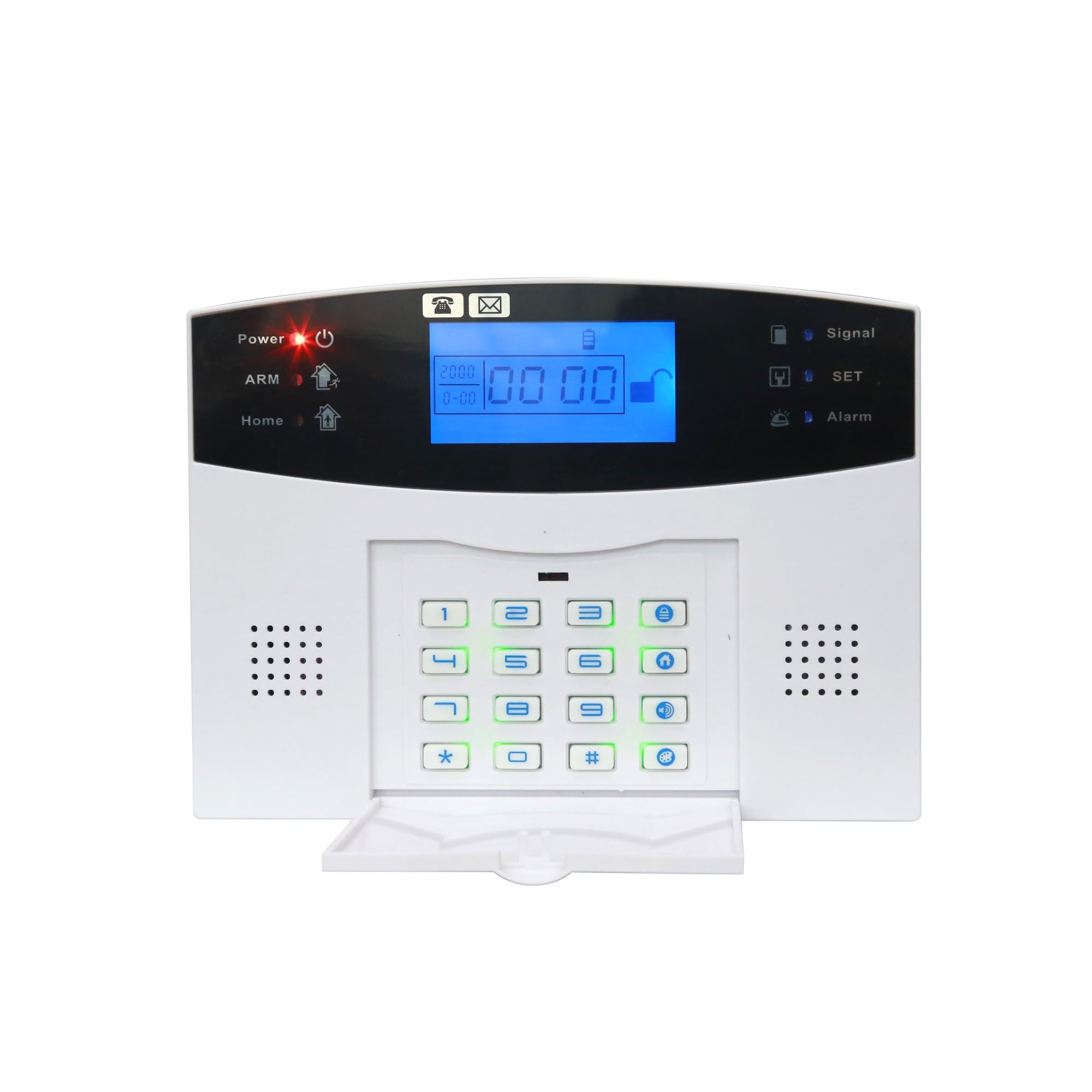 Alarmas para casa, De Alarma Inteligente con Pantalla LCD, Protección De Seguridad For El Hogar, gsm, Kit Antirrobo, Brazo De Control Remoto Tuya Y Soporte De Desarmado