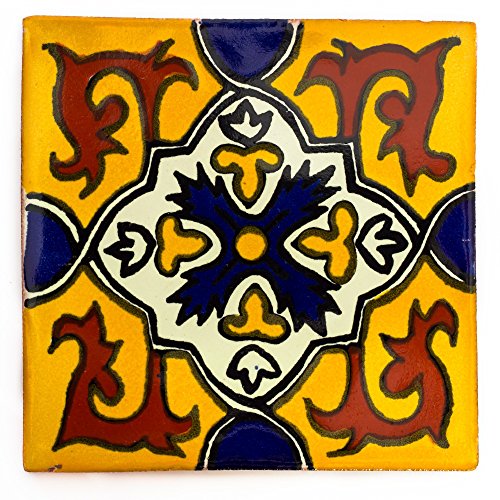 Azulejos Mexicanos Artesanales de Talavera de 5cm - Azulejo individual