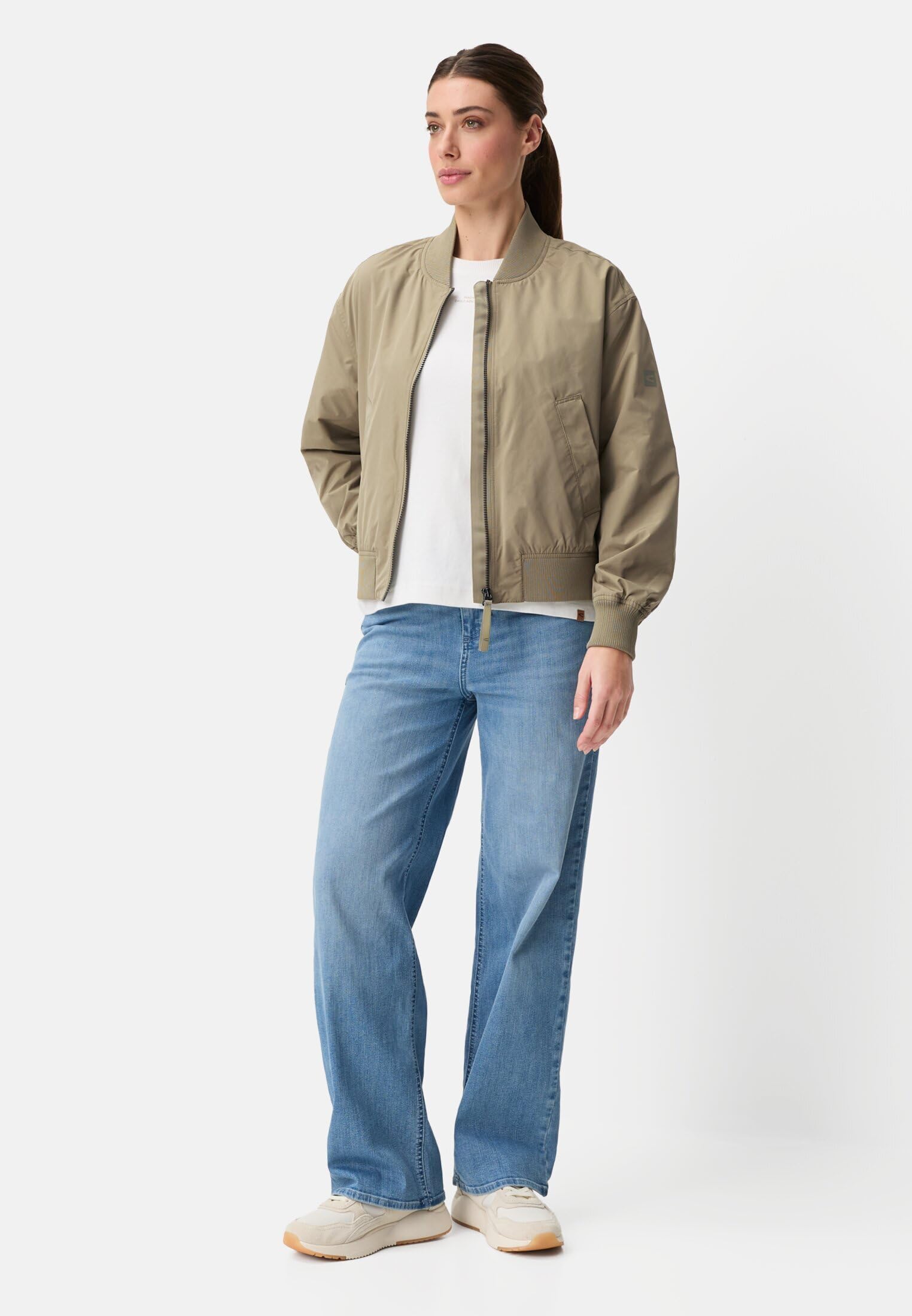 camel active Damen Bomberjacke mit Taschen