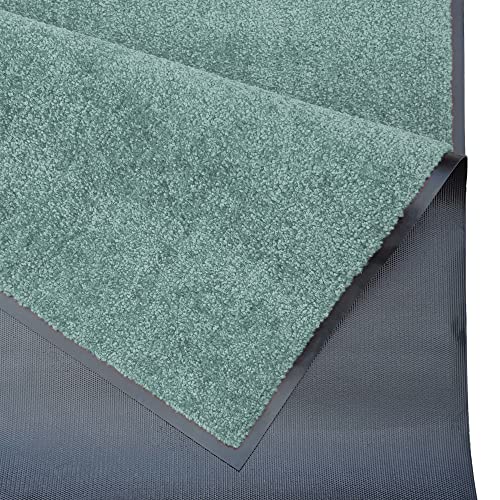 Hanse Home Fußmatte (S-XXL) 40x60cm – 12 Farben – Fussmatte Outdoor Schmutzfangmatte Türmatte Waschbar & Wetterfest rutschfest für Eingangsbereich & Außenbereich – Olivgrün