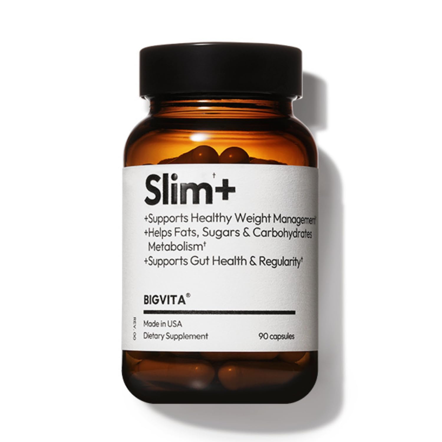 Amazon.com: BIGVITA Slim+ | GLP-1 & AKK Gut Support | Boosts
