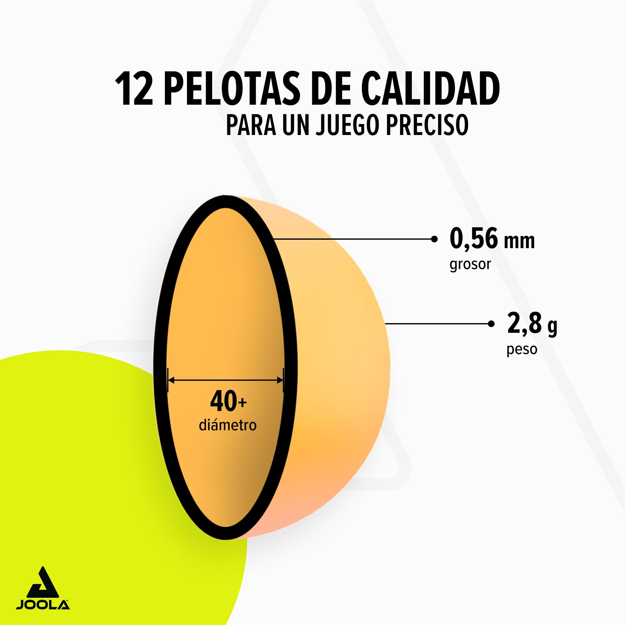 JOOLA Pelotas TT Spinball