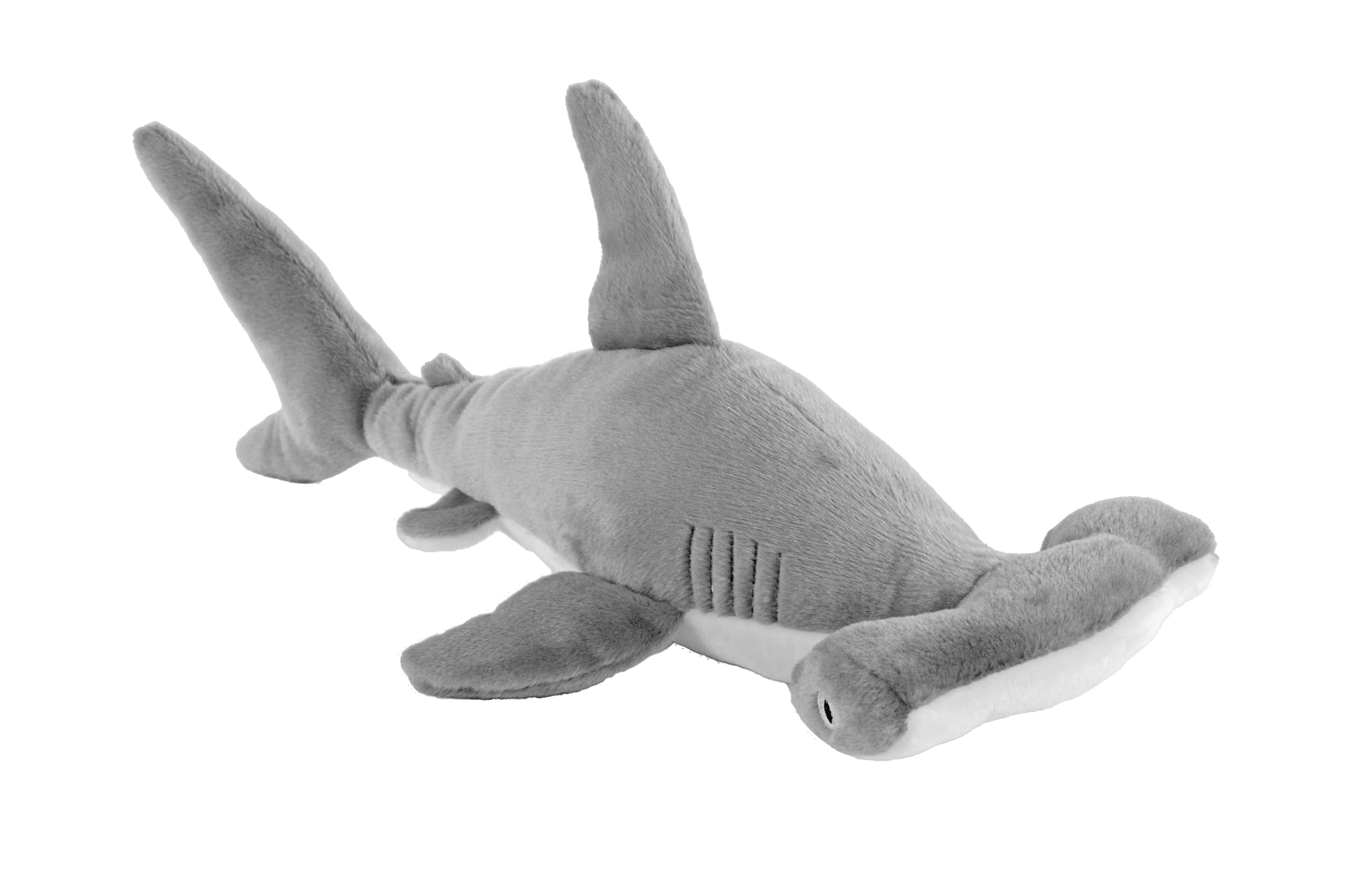 Wild Republic Cuddlekins Eco Hammerhead, Stuffed Animal, 12 Inches, Plush Toy, Fill is Spun Recycled Water Bottles, Eco Friendly