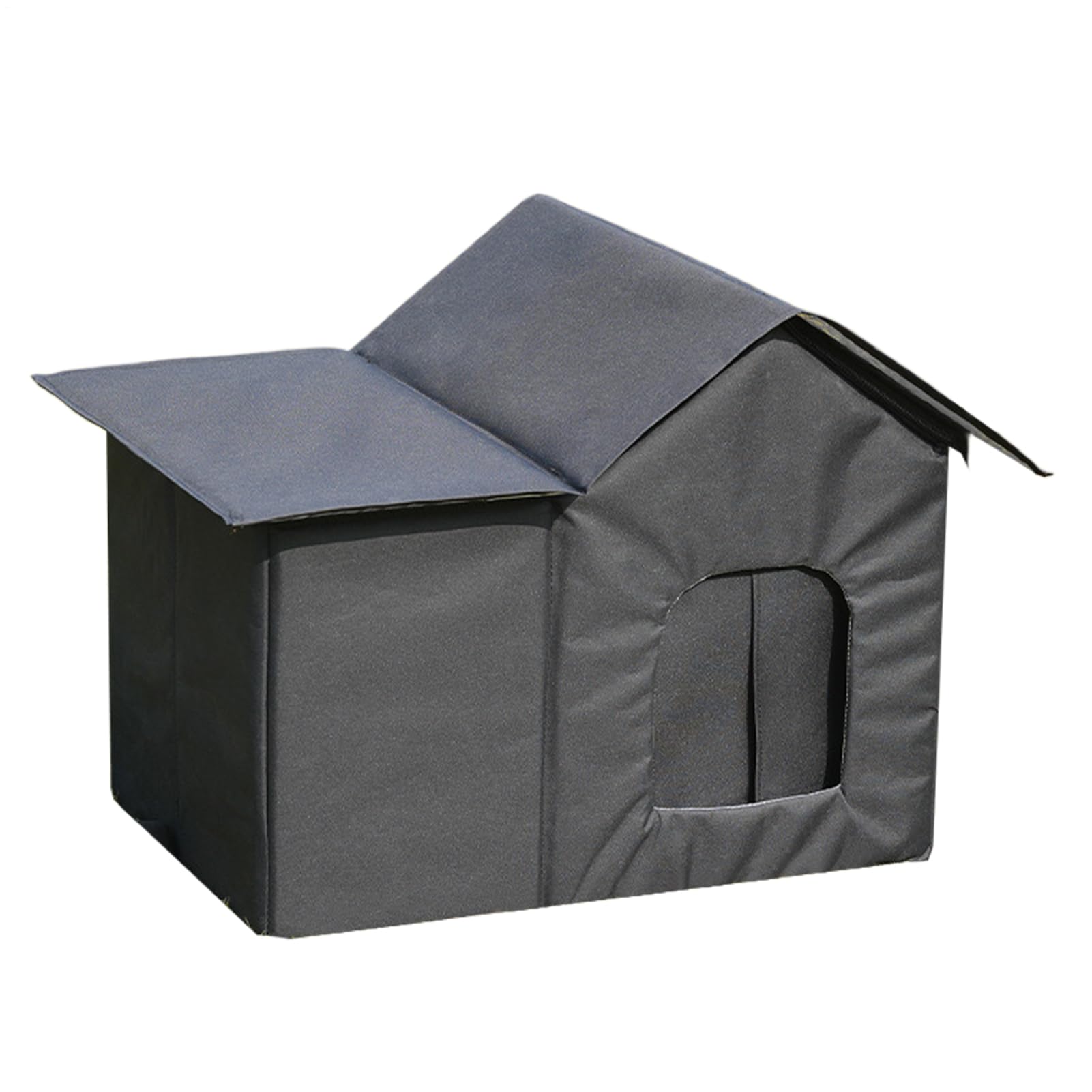 Niche chat extérieur imperméable haute résistance avec doublure chaude amovible