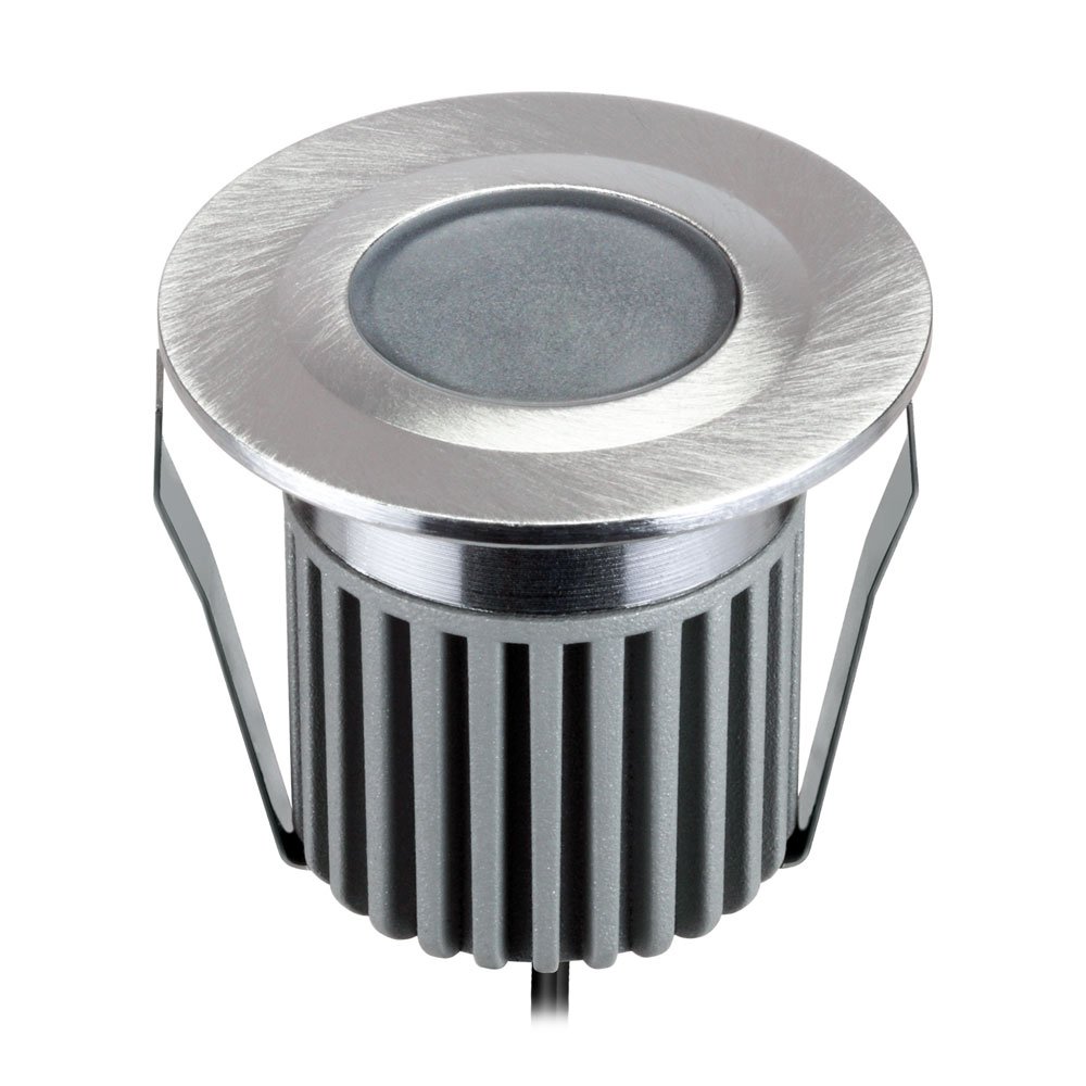 ledscom.de Luci da incasso a LED BODES per uso esterno, bianco caldo, ogni 94lm/lampada, opaco, rotondo, Ø 50mm, set di 4