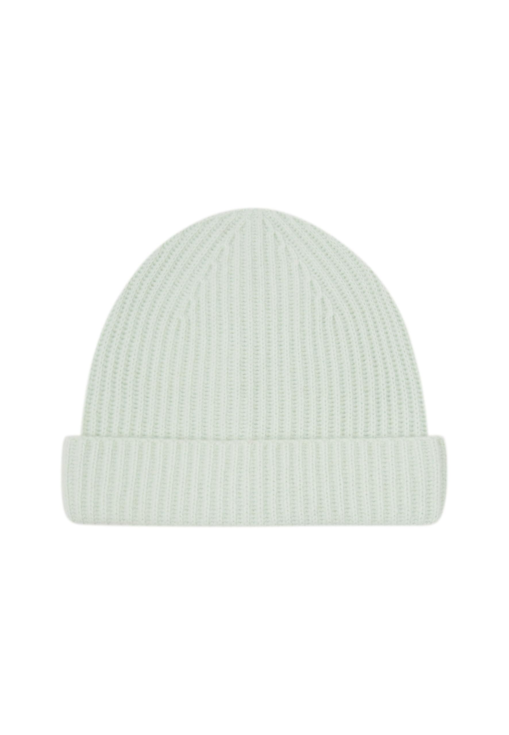 Style & Republic Bonnet classique en cachemire pour femme en 100 % cachemire, votre bonnet tricoté douillet et chaud de qualité supérieure pour des moments élégants d'automne et d'hiver - Vert