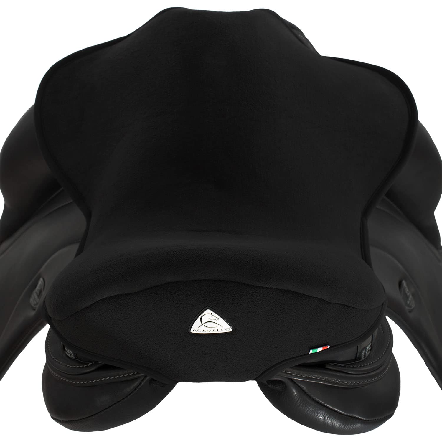 Acavallo Gelpolster Dressursattel Dri-Lex 10 mm schwarz L 17.5-18"