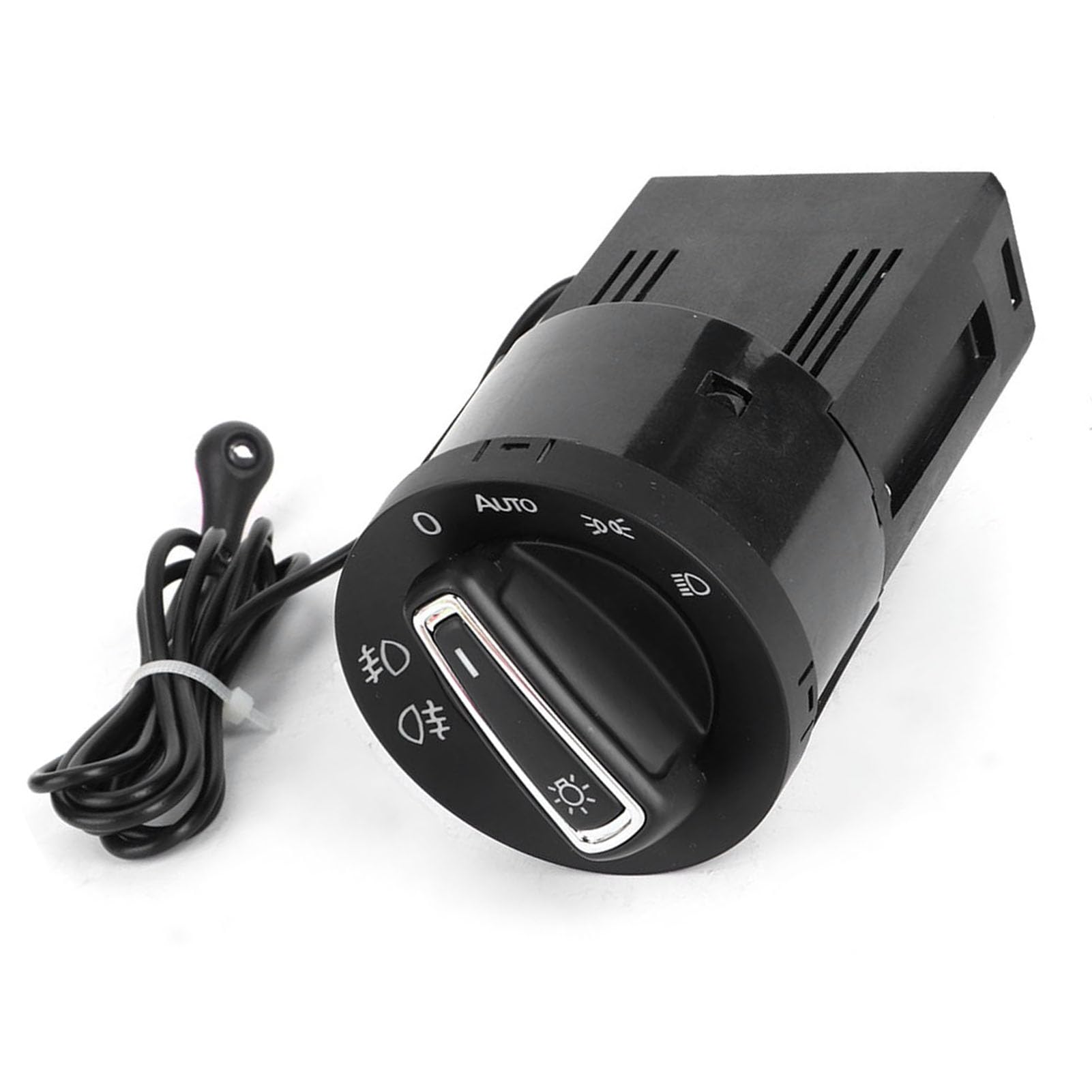 Commutateur de Commande de Phare avec Module de Capteur de Lumière, Commande de Lampe Automatique | Module crépusculaire, faisceau pour Mk4, B5 , finition robuste, technologie de détection automatiq