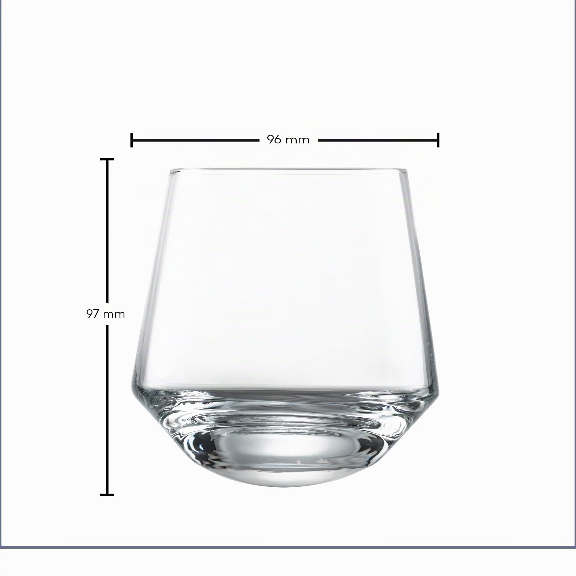 SCHOTT ZWIESEL Dancing Tumbler Bar Special (6er-Set), Cocktailglas mit Rundboden, spülmaschinenfeste Tritan-Kristallgläser, Made in Germany (Art.-Nr. 116458)