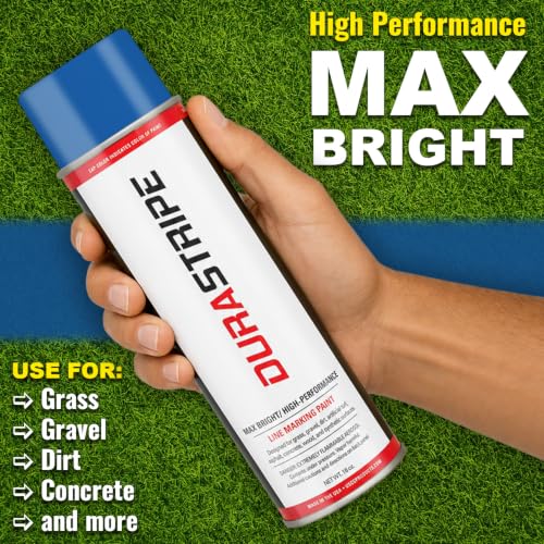 Image of Athletic Field Marking Paint (Royal Blue) 12-18oz Cans per Case