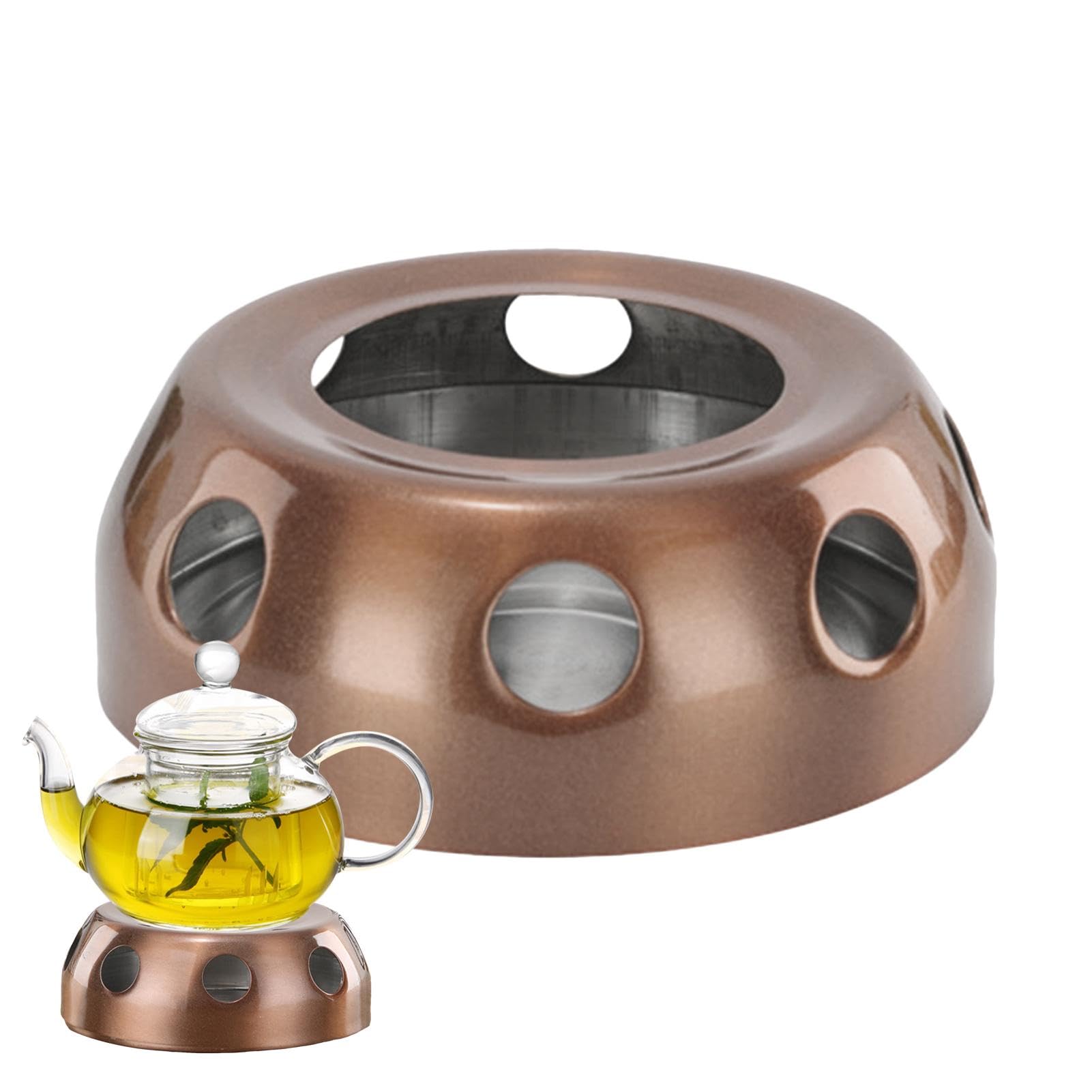 Wantane Supporto Pieghevole In Acciaio Inox Per Fornello Ad Alcool - Treppiede Da Campeggio 15x7,5x3,4 Cm - Leggero E Antiossidante - 4