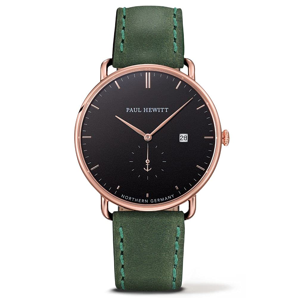 Montre homme PAUL HEWITT PH-TGA-R-B-12M, l'accessoire 42 mm idéal du style urbain