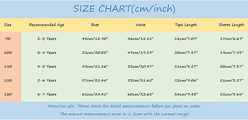 Miniatura 6 de Trajes de baño para niños pequeños niñas de verano estampado floral hojas de vacaciones azul claro dos azul claro 4-5 años